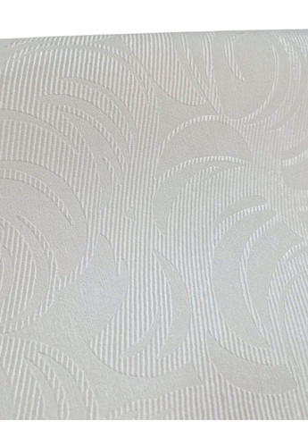 Шпалери вінілові 10.05 × 1.06 м US2001, білі з молочним відтінком для вітальні, спальні, кухні, коридору Grandeco (339111435)