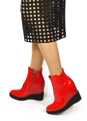 Красные демисезонная ботильоны It-Girl
