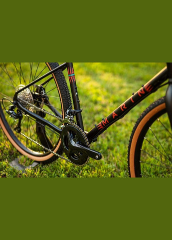 Велосипед 27,5" FOUR CORNERS рама - S 2023 Satin Black/Red (SKD-54-18) Marin (316396066)