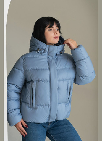 Блакитна зимня зимова жіноча куртка SK