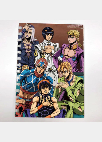 Блокнот Скетчбук аниме Невероятные приключения ДжоДжо JoJo’s (sk0134) No Brand (326996400)
