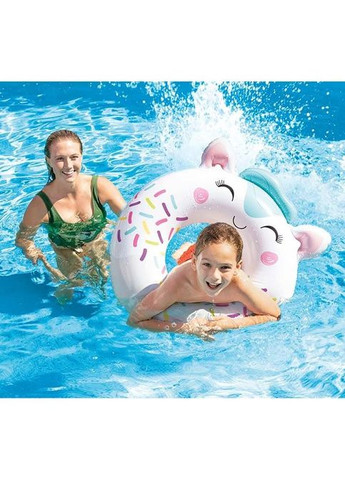 Детский надувной круг 59266 Единорог, 84 х 76 см Intex (327797333)