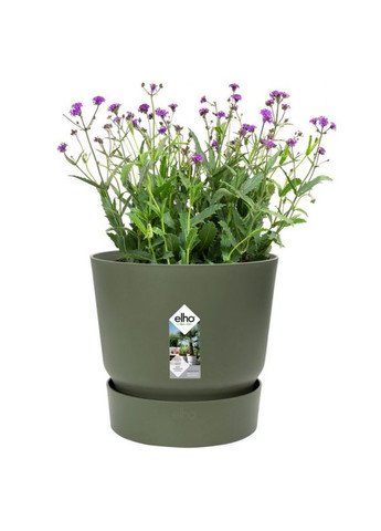 Горшок greenville round 16cm зеленый 493240 Elho (316627849)