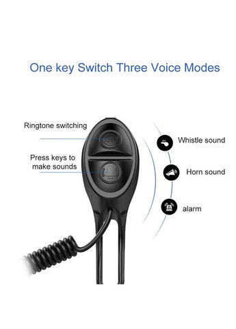 Звонок электрический BC-BB3330 120 дБ, USB, черный No Brand (359456135)