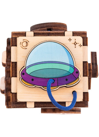 Бізікубик Космічний 5х5х5 см () GoodPlay К107 (366472096)