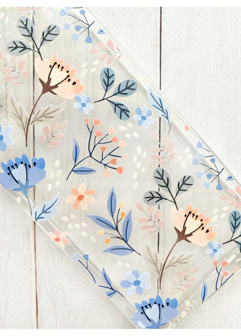 Чохол з потовщеними кутами на Samsung Galaxy S24:: Квітковий фон (принт 371) CASE CONTROL (360691798)