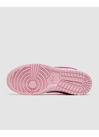 Розовые демисезонные кроссовки мужские nike dunk low gs triple pink найк сб данк No Brand