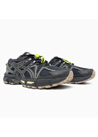 КРОССОВКИ ЖЕНСКИЕ ASICS GEL-KAHANA 8 BLACK/GREY/GREEN GORE-TEX АСИКС ГЕЛЬ КАХАНО 8 ЧЕРНЫЕ No Brand чёрные демисезоны (391950866)