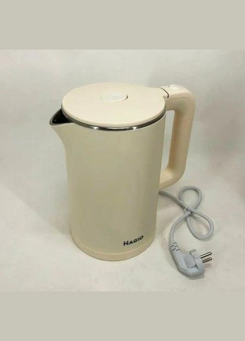 Електрочайник MG-502 чайник-термос бежевий 1.5 л 1500 Вт Magio (298618379)