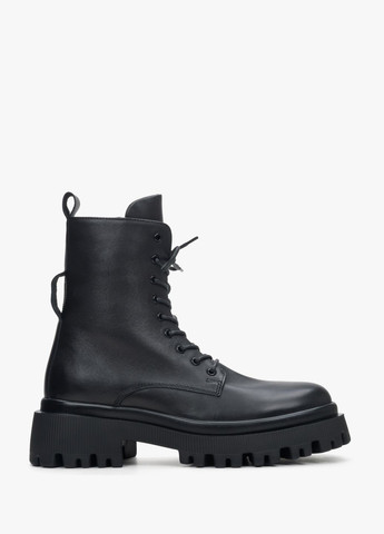 Зимние ботинки, цвет черный Estro