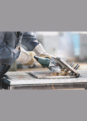 Кутова шліфувальна машина WEF 9-125 Quick, 910 Вт болгарка з плоским корпусом 125мм (картонна коробка) 613060000 (5543) Metabo (306737648)