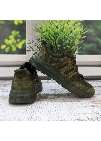 Хакі Осінні кросівки чоловічі Dago Style