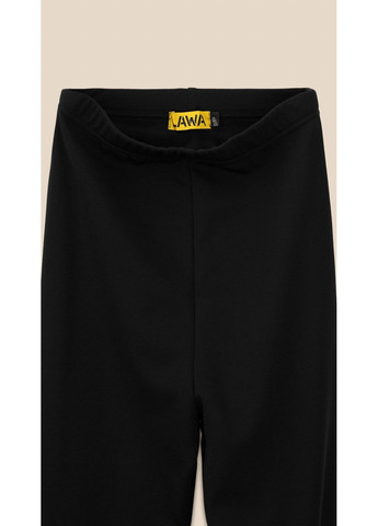 Черные зимние лосины трикотажные однотонные женские wbc02476 черный shop (2000999379598) LAWA