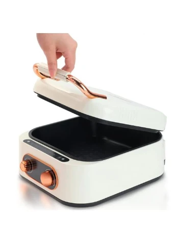 Многофункциональный гриль RAF R.5409 3в1 / Сковорода- Гриль Hot Pot Grill 2.5L / Сковорода-гриль раскладная 1800 Вт Delimano (395320098)