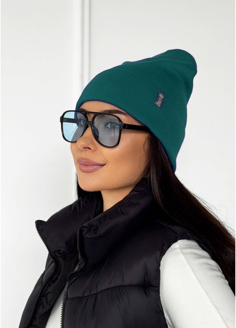 Модна подвійна жіноча шапка InFashion Шапка (369544033)