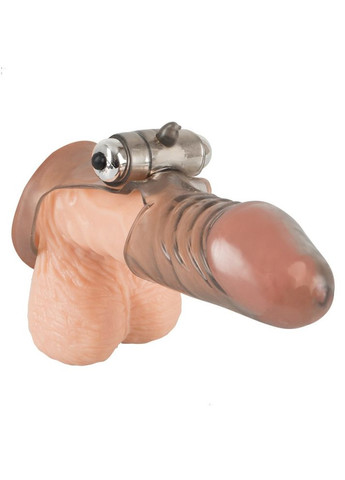 Вібронасадка на пеніс з кільцем для мошонки "Cock Sleeve with Vibration" You2Toys (301021059)