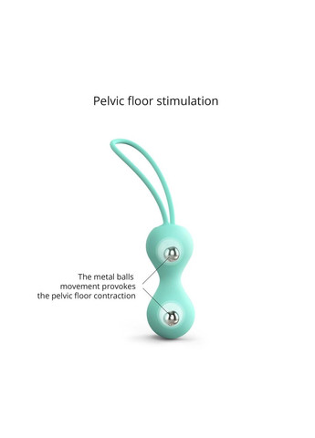 Вагінальні кульки Love To Love JOIA - ENJOY MINT No Brand (303896947)