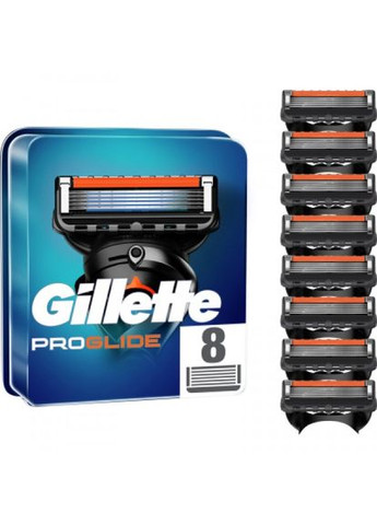 Леза Gillette fusion proglide 8 шт (268143574)