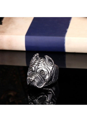 Готична чоловіча печатка бульдог з медичної сталі RM-020 No Brand (299634535)