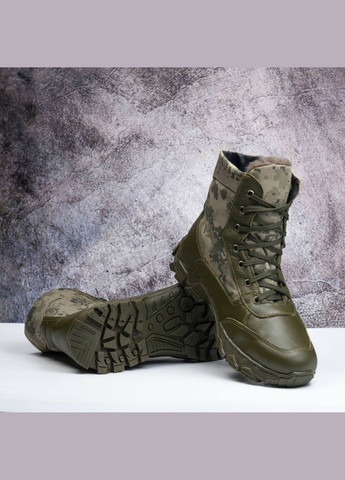 Зимние Женские Тактические Берцы. 36-50р Олива. Адаптированы к постоянным нагрузкам! MBZF-2111 No Brand (301148080)