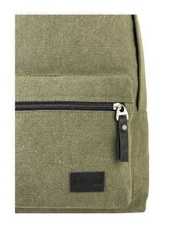 Рюкзак Унисекс Leather Canvas Хаки R1403EX065 Exodus (307173534)