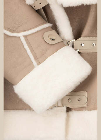 Дубленка для девочки 8587 164 см Бежевый (2000990214034W) shop (2000990214034) Yekipeer (269367249)