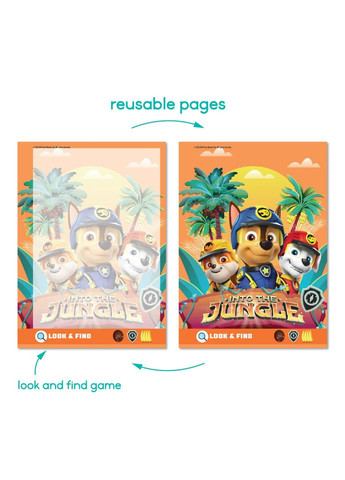 Водные раскраски "Джунгли. Щенячий патруль" 200630, 8 страниц DoDo Toys (369971060)