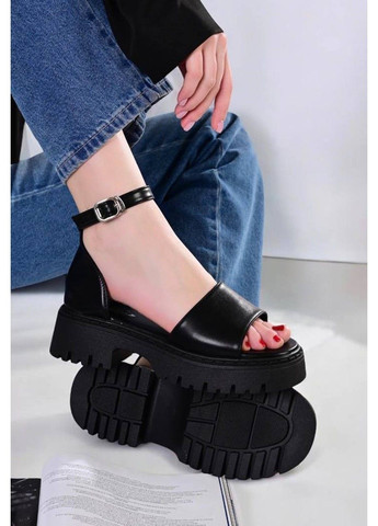 Черные босоножки женские черные Seven