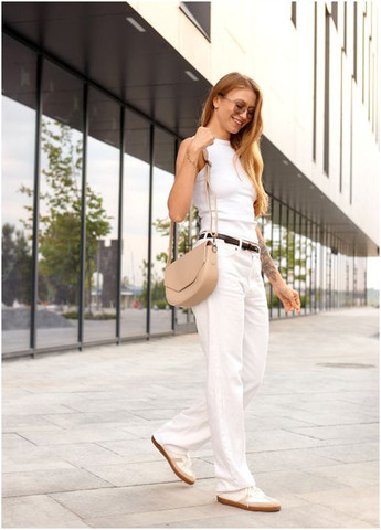 Жіноча сумка Leoma With беж (R-53050026-VS) Sambag (302450469)