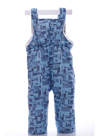 Голубой демисезонный комбинезон для мальчика на холлофайбере denim малыш голубой 86 см (44764) BABYKROHA