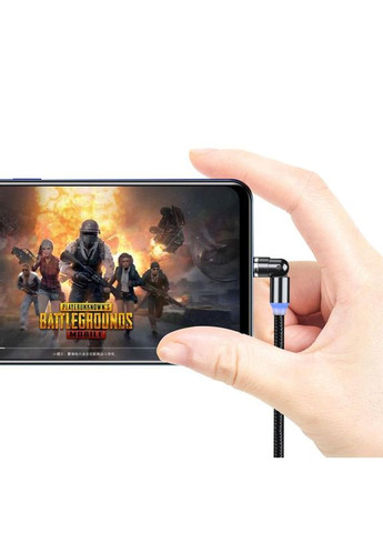 Кабель USB - Lightning + micro USB + USB Type-C (M/M), Magnetic Rotation 540°, 2.4 А, 1 м, Black (CW-CBUU037-BK) Colorway (336960102)