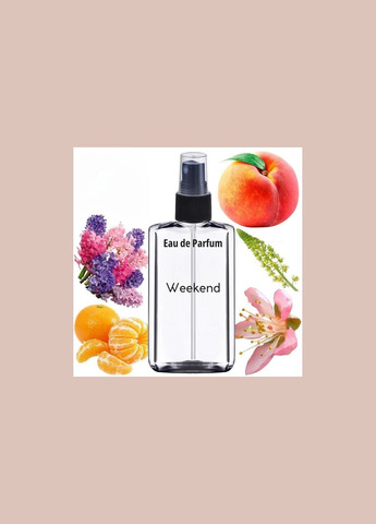 Парфюмерная вода для женщин Weekend For Women (аналог Burberry) 110 ml. №12 No Brand (343052315)
