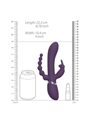 Rini для G, A, U та клітора; 3 мотори, пульт, регульовані режими Vive (371388726)