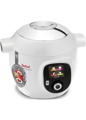Мультиварка-скороварка Cook4Me +, 1600Вт, чаша-6л, електронне керув., пластик, Tefal (344558146)