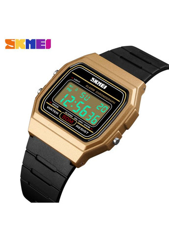 Годинники 1412GD Gold електронні водонепроникні для чоловіків та жінок спортивні casual ProDobro (367264815)