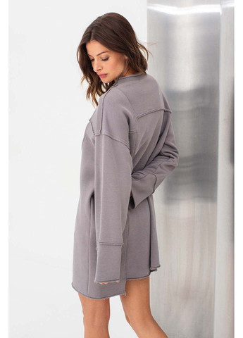 Серое повседневный платье Lesia