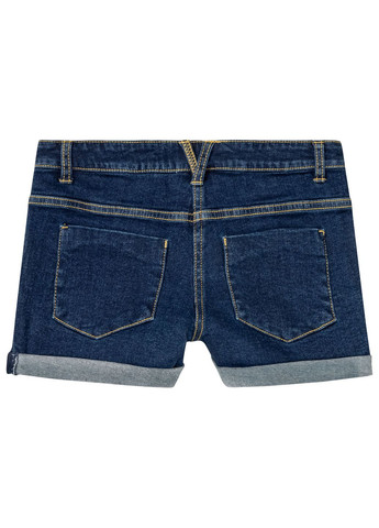 Шорты джинсовые с отворотами для девочки LYCRA® 371887 Pepperts (295354537)