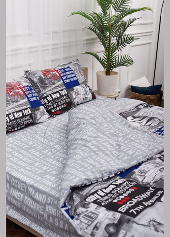 Комплект постельного белья евро 200х220 наволочки 4х70х70 Бязь Gold Люкс (MS-820001225) Moon&Star New York (285716958)