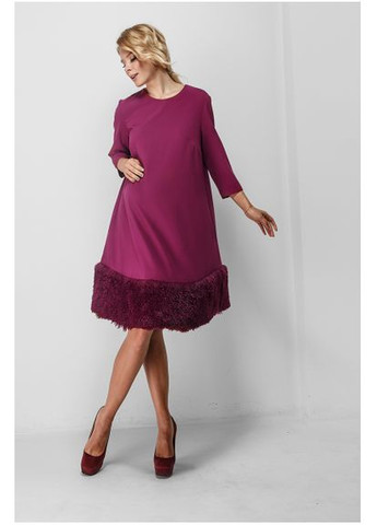 Бордова повсякденний cукня 1774 1015 а-силует Dianora