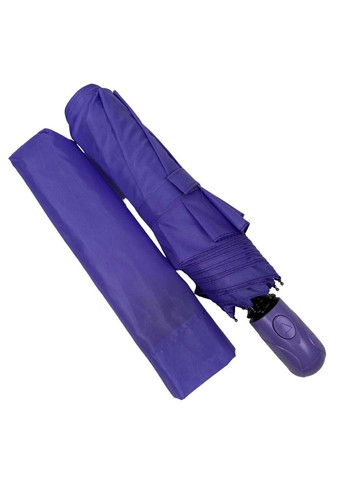 Фиолетовый женский однотонный зонт полуавтомат на 8 спиц Toprain (289977545)