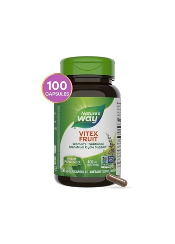 Вітекс Авраамове дерево Vitex 400 мг 100 капсул Nature's Way (361116754)
