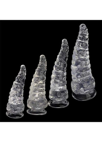 Анальний стимулятор на присосці у вигляді восьминога розмір 12*4.2 см. Анальна іграшка No Brand (368669518)