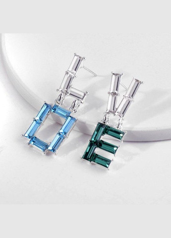 Нарядные серьги с ювелирными кристаллами love, 5309 Fashion Jewelry (336950257)