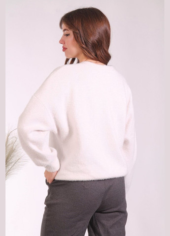 Молочний світшот жіночий 017 ангора молочний Актуаль (315022624)