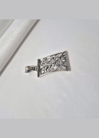 Серебряная подвеска без камней Свитязь серебро 925 пробы Черненное 3369п 6.04г No Brand (317049183)