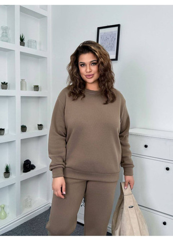 Универсальный базовый костюм из мягкой тринитки на флисе Vakko (367431710)