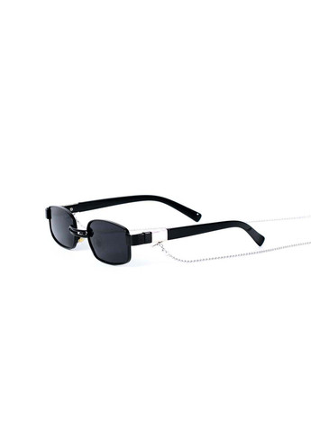 Сонцезахисні окуляри з поляризацією та ланцюжком Фешн жіночі 389-113 LuckyLOOK (291885995)