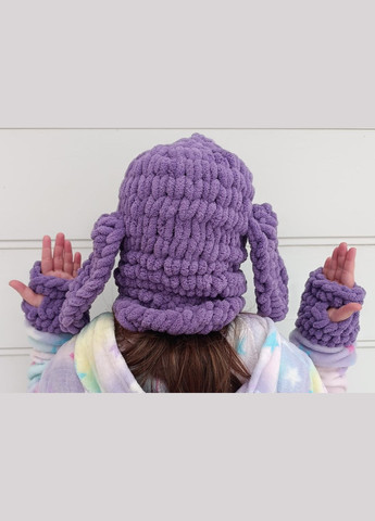 Детская шапка-балаклава с ушами и митенками 2 Льва (354331479)