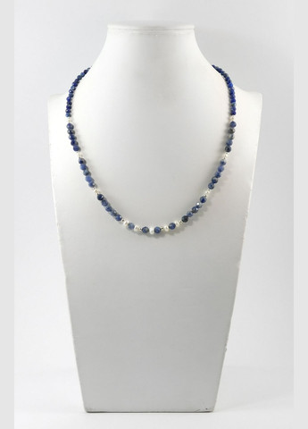 Бусы "Сабина" Содалит, Лазурит, Жемчуг, серебро Fursa fashion (322444460)