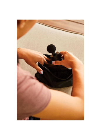 Перкуссионный Массажер Массажный Пистолет для Мышц Gun USB 4 Насадки Ручной Аккумуляторный Черный APTONIA (336550206)